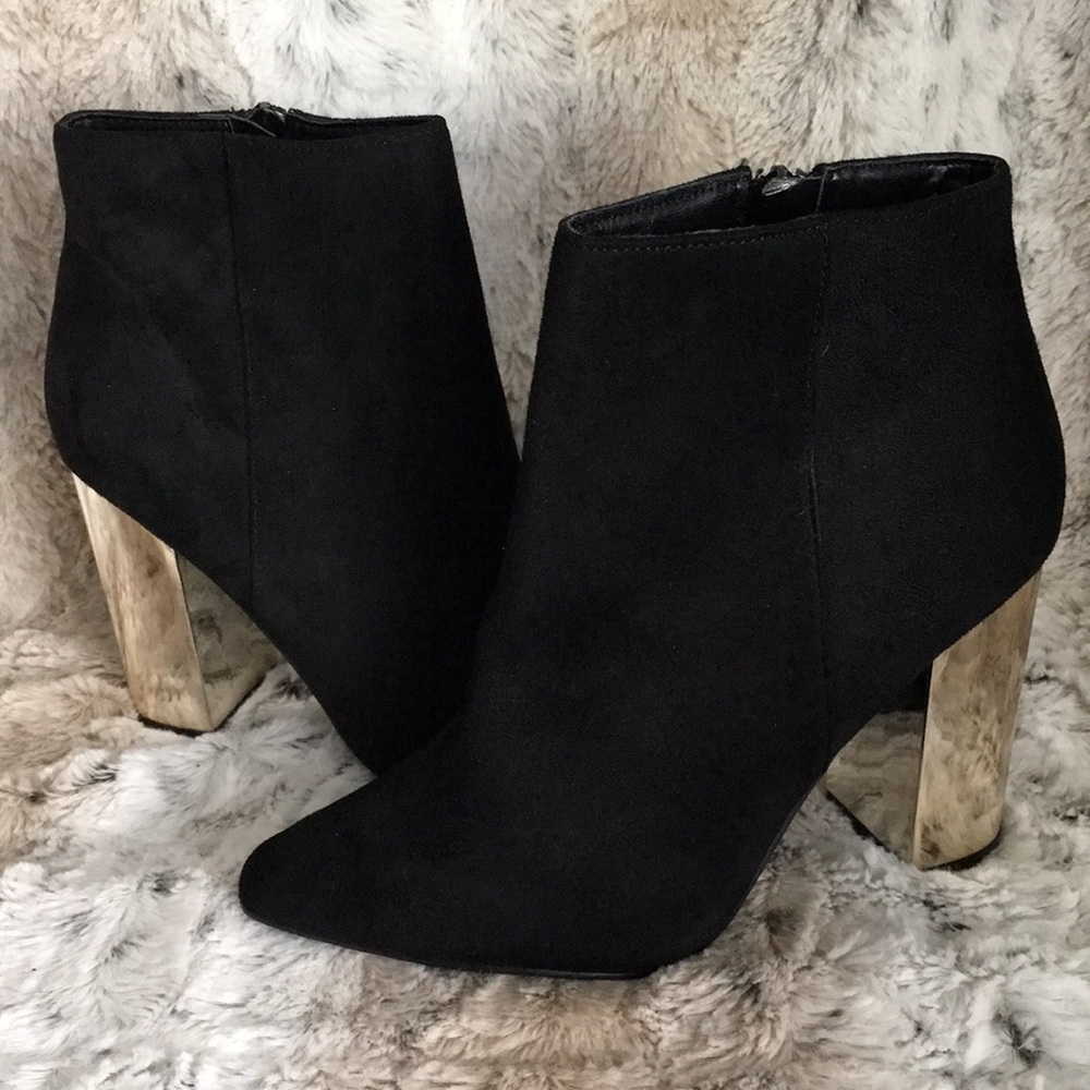 Ankle boot heels